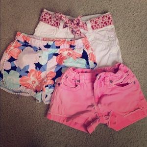 BUNDLE Girls’ Size 6 Shorts- 3 Pairs